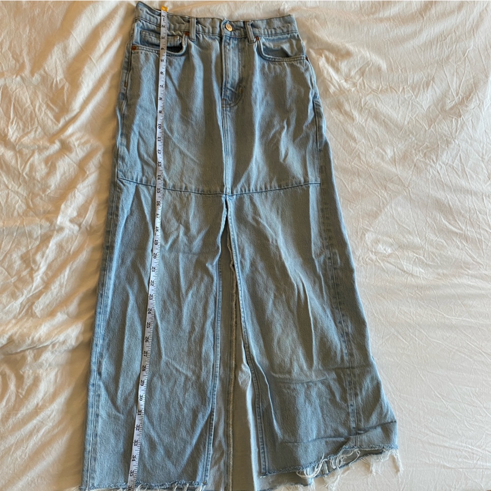 Reformation Tazz Denim Maxi Skirt - Picture 4 of 6